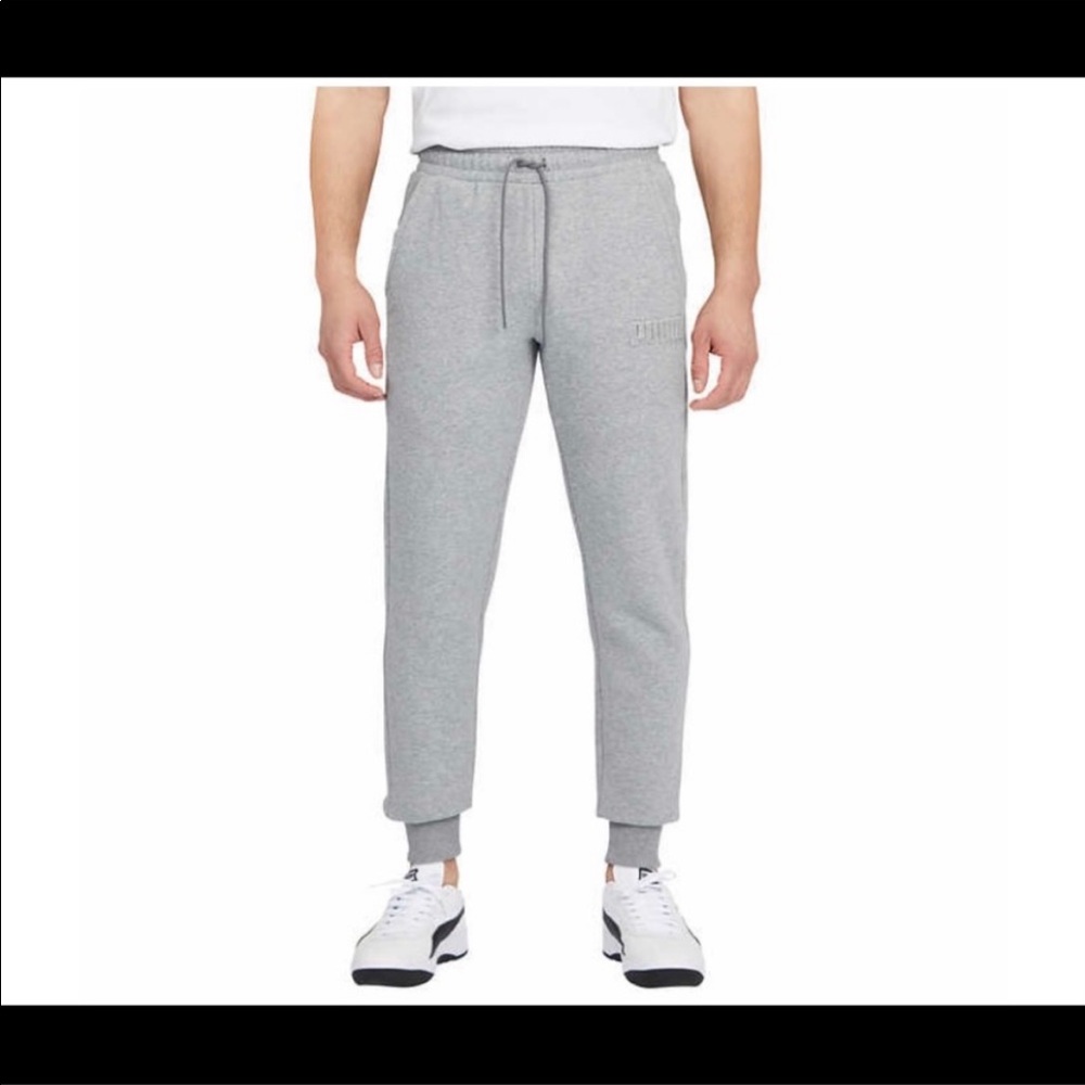 New puma men's fleece joggers - Picture 7 of 9